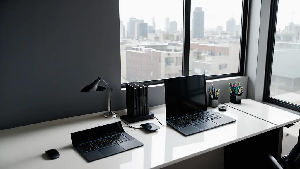 Home router status lights on a desk, the kind of home network Avast's Remote Access Shield guards against RDP brute-force attempts